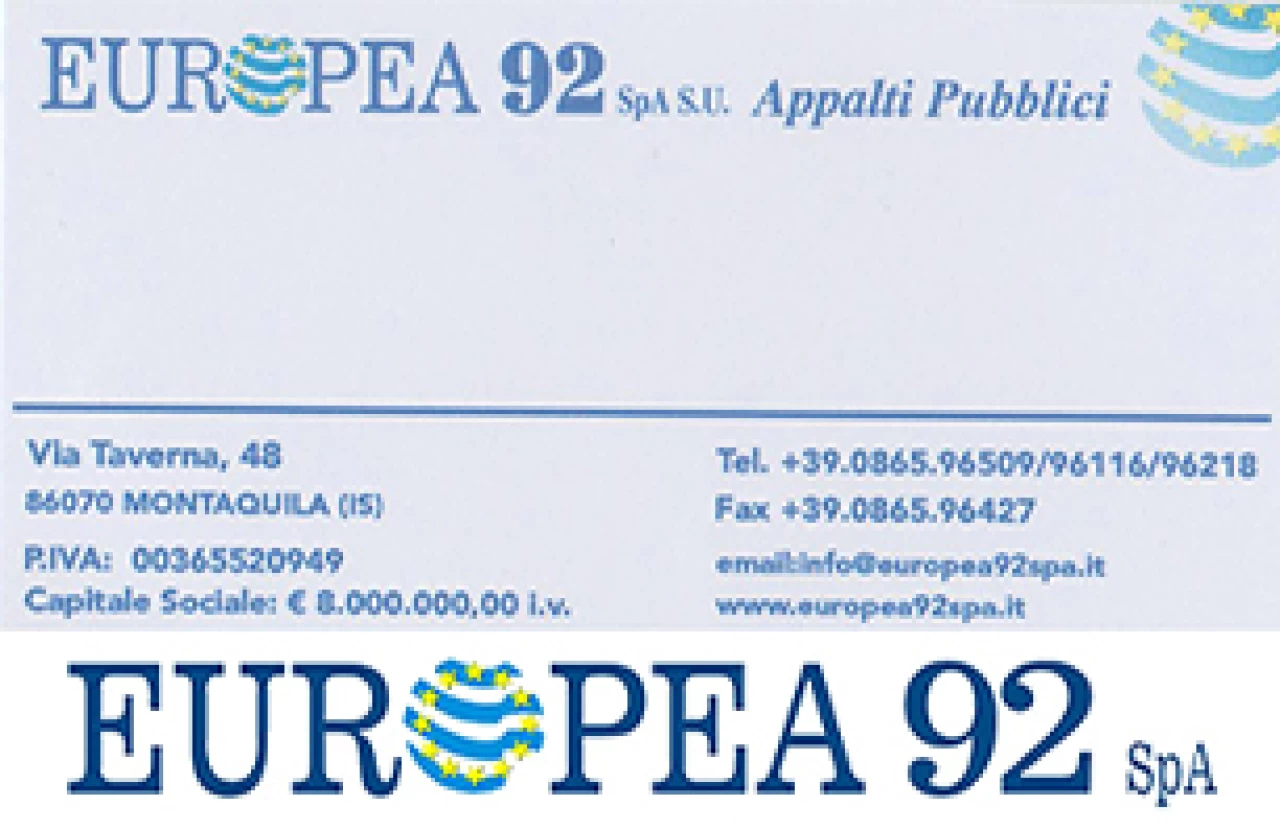 Banner Europea 92 306 per 198 pixel